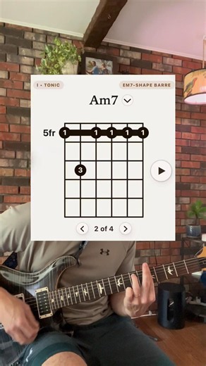 Here’s an example of the relationship between chords and scales, try vamping a chord and riff!