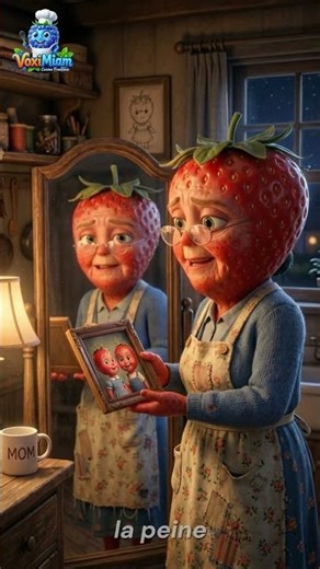 A mother's sacrifice: The touching story of Mama Strawberry 🍓❤️ #Shorts