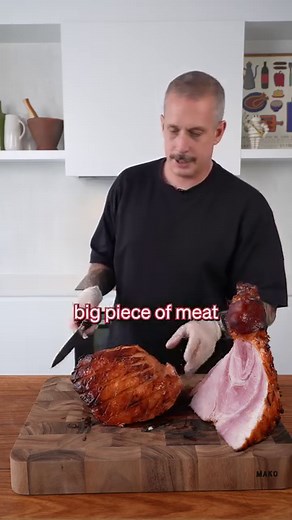 524K views · 17K reactions | Now, how to carve a ham!  | Andy cooks | Facebook