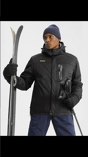 GEMYSE Men's Mountain Waterproof Ski Snow Jacket Showcase