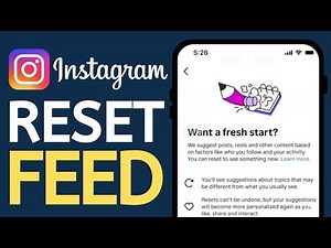 How to Reset Algorithm on Instagram Feed - Full Guide