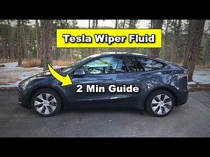 Tesla Windshield Washer Fluid Guide: How to Refill Model Y/3