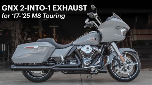 S&S Cycle - Motorcycle Parts on Instagram: "Engineered to perform, not just make noise...the S&S GNX 2-into-1 Exhaust for M8 Touring models features a multi-step header design paired with a louvered baffle, delivering strong scavenging, usable power, and a deep, controlled exhaust note. Real performance you can feel every time you roll on the throttle. Get yours on sscycle.com or from your local dealer today! #sscycle #provenperformance #since1958 #GNX https://www.sscycle.com/products/gnx-2-1-ex