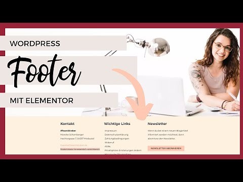 Elementor Footer erstellen: