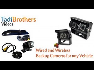 Rear view Cameras for Backup Camera Systems from www.tadibrothers.com