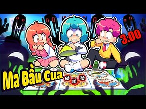 YUMMIE VÀ HIHA CHƠI MA BẦU CUA VÀO 3H SÁNG TRONG MINECRAFT * YUMMIE MA BẦU CUA KINH DỊ 🤣😱
