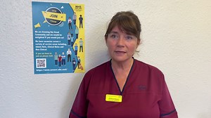 Our adult nurse recruitment event takes place today and this Saturday, 11 March at Glasgow Royal Infirmary. Associate Chief Nurse Patricia Myers tell us about working in North Sector and how you can attend the recruitment event and leave with a job on the day. Job link👇👇 https://apply.jobs.scot.nhs.uk/Job/JobDetail?isPreview=Yes&jobid=139841&advert=external&fbclid=IwAR2-GAMdRuFGUwILlWjZZ6zD_Qy5sUZ-fYPudzr-0XDofb4f-C5yjMSKvg0 | NHS Greater Glasgow and Clyde