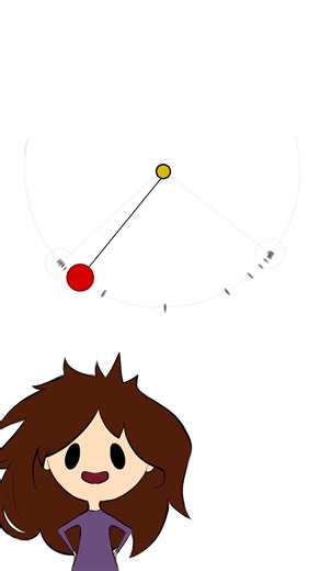 Day 3 pendulum- wait... What happened at the end? #drawing #cartoon #animation #beginner #shorts