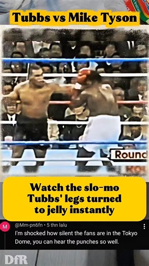 Mike Tyson Super Knock Out Tony Tubbs #fypシ゚viral #shortsfeed #miketyson #boxing #legend #highlights