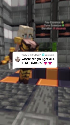 Where did I get my cake? #minecraft #minecraftprisons #endpixel #minecraftmemes