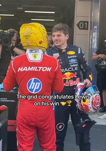 everyone liked that 🙂‍↕️ #f1 #f1drivers #barcelonagp #lewishamilton #ferrari