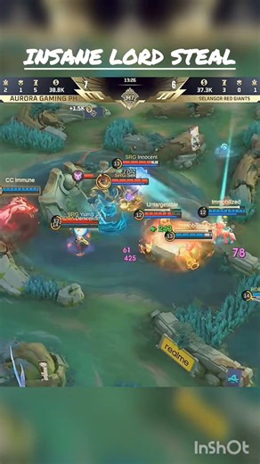 Edward lord steal #mlbb #mobalegends5v5