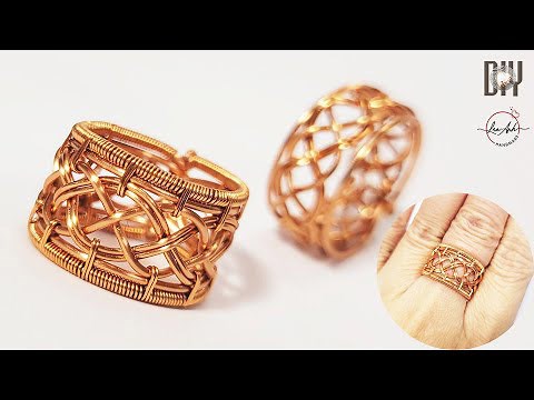 Making 4-Strand Braid ring | Unisex jewelry for men and women 1086