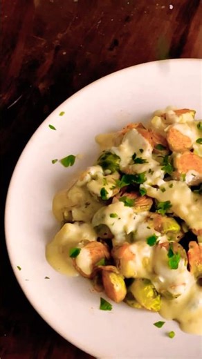 Köstliches Rosenkohl-Rezept.#food #rezept #leckerkochen #gemuse