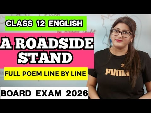 A roadside stand class 12