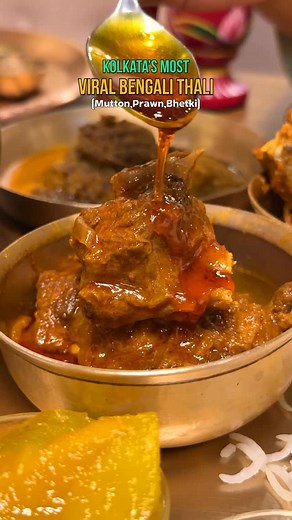 61K views · 4.2K reactions | ✨Most Viral Shareable Bengali Thali with...