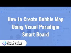 How to Create Bubble Map using Visual Paradigm Smart Board for FREE