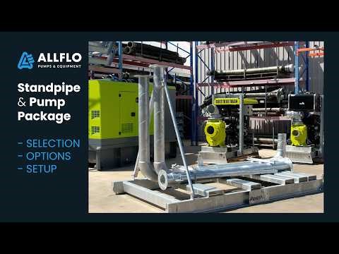 Choosing the Right Standpipe & Pump Package for Your Site | Mining, Civil & Quarrying