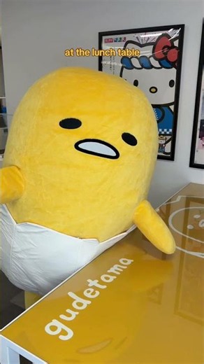 Raise your hand if you can relate to gudetama 👋 #gudetama #Sanrio