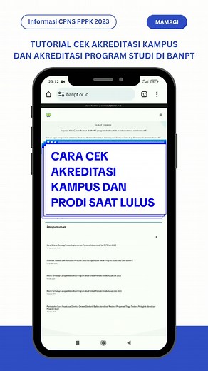 Cara Cek Akreditasi Kampus dan Prodi di BAN PT