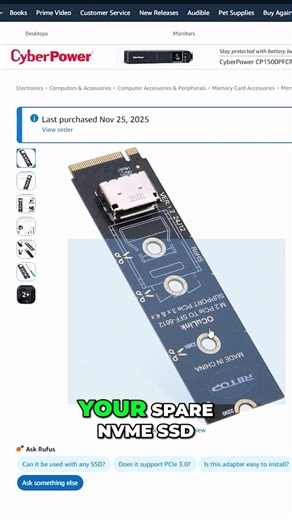 This $20 Hack Turns Your SSD Slot Into An OCCULINK Port! #minipc #egpu #techtok