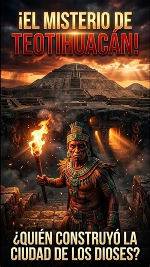 🔥 El Misterio de Teotihuacán: ¡La Ciudad de los Dioses que Nadie Pudo Explicar! 😱