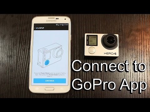 Connect GoPro HERO4 to GoPro App - Jeremy Sciarappa