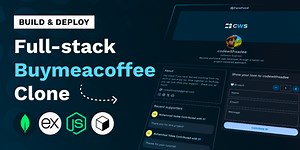 Build and Deploy Buymeacoffee with MongoDB, NodeJS, ExpressJS