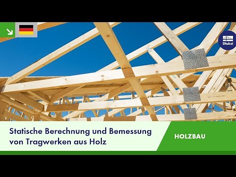 Statische Berechnung und Bemessung von Tragwerken aus Holz | Dlubal Software