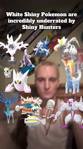 I'd put them as the second or 3rd best shiny color behind black and blue #poketok #whiteshinypokemon #shinypokemon #shinyhunter #shinyhunt