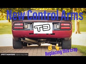Installing my new Techno Toy Tuning (T3) Control Arms on the RB25 280Z - Weekly Vlog