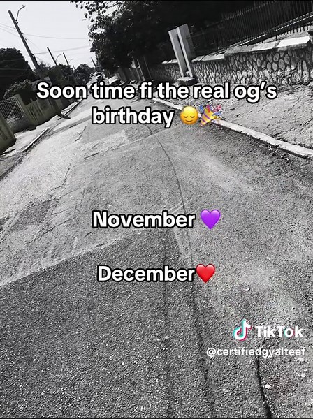 Celebrating Jamaican Birthdays in November and December