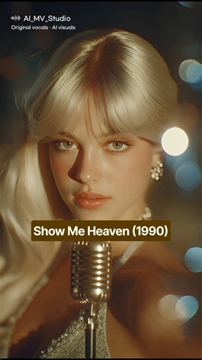 [Leave Me Breathless] Show Me Heaven (1990) - Maria McKee (Lyrics) | AI MV Studio