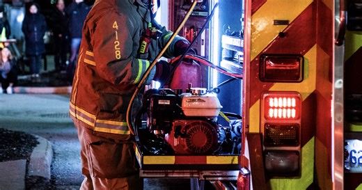 UPDATED: Man taken to hospital after Vaughan house fire on Wednesday night, say York police