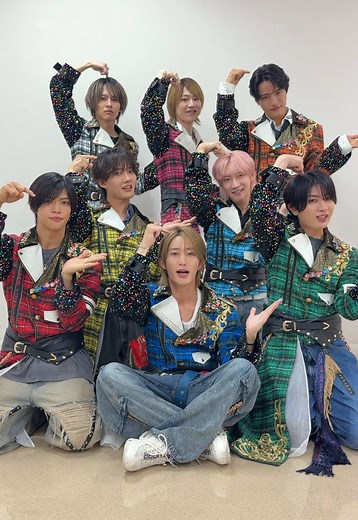 よっしゃー！キタキタキタキタ！なつ♡あいだー！ 最高の夏すぎてあっちゅーたいむだろ☀️ #BandZAI 橋本涼/矢花黎/今野大輝/菅田琳寧/本髙克樹/鈴木悠仁/川﨑星輝/稲葉通陽 #なつあい
