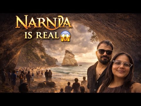 Narnia Is Real?! 😱 Visiting the Cathedral Cove Filming Location in New Zealand 🇳🇿