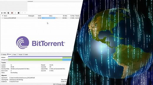Bittorrent ermöglicht eine einfache Peer-To-Peer Verbindung