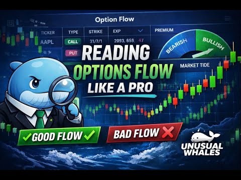 How I Read Options Flow Live | Market Tide, Good vs Bad Flow & Contract Requests