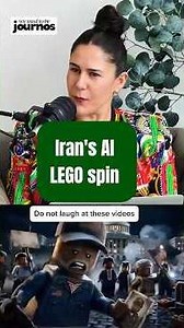 Iran's viral AI LEGO spin videos explained