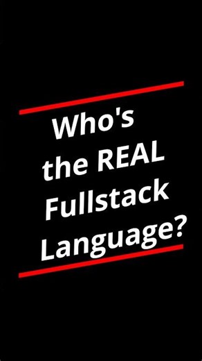 Who's the REAL Fullstack Language? #javascript #programming #php #rust #python #programminghumor