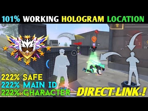 OB51 FREE FIRE TRANSPERENT HOLOGRAM | FREE FIRE HOLOGRAM | FREE FIRE LOCATION HACK | FREEFIRECONFIG 