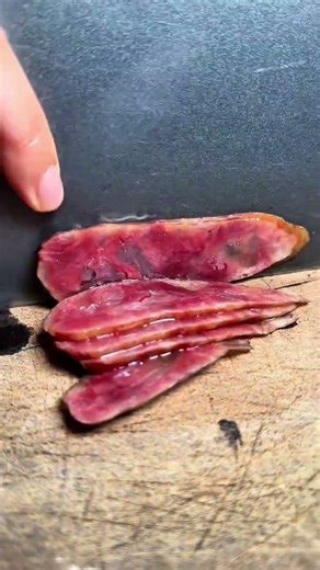 The sausages in our home are boiling in the pot. Even the neighbors next door can smell th