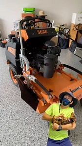 1.4K views · 26 reactions | SCAG V-Ride 32 with Kawasaki Power | Tim The Lawnmower Man | Facebook