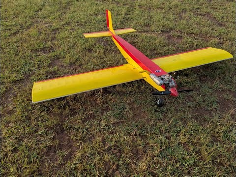 Classic Low Wing Sports RC Airplane Flight | OS 46 AXII Glow Engine RTF