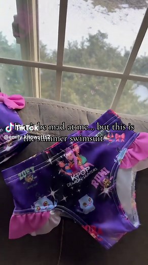 Adorable K-Pop Swimsuit for Your Daughter