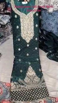 Readymade full stone Work Dress Ramadan offer price shorts#