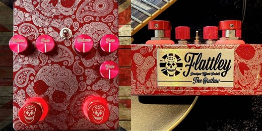Flattley Pedals Introduces The Outlaw Boost/Overdrive