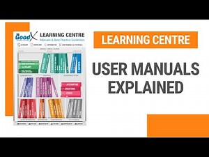 Learning Centre - User Manuals Explained