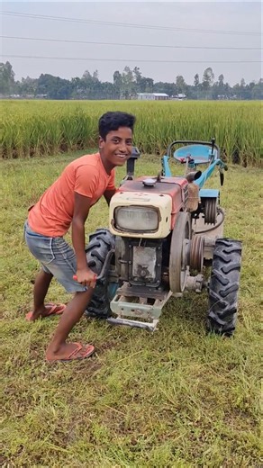 VST Shakti Power Tiller Starting Guide (Step-by-Step) #shorts #machine #skills
