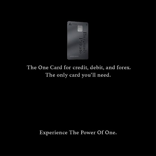 For the first time ever, one card will combine the benefits of credit, debit and forex. It will only be seen in the hands of a select few – the clients of Burgundy Private. To know more: http://Axisbank.com/Burgundyprivate | Axis Bank